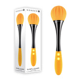 Gender X Sunflower 20 Centimeter USB Rechargeable Massage Wand Yellow Electric Massager